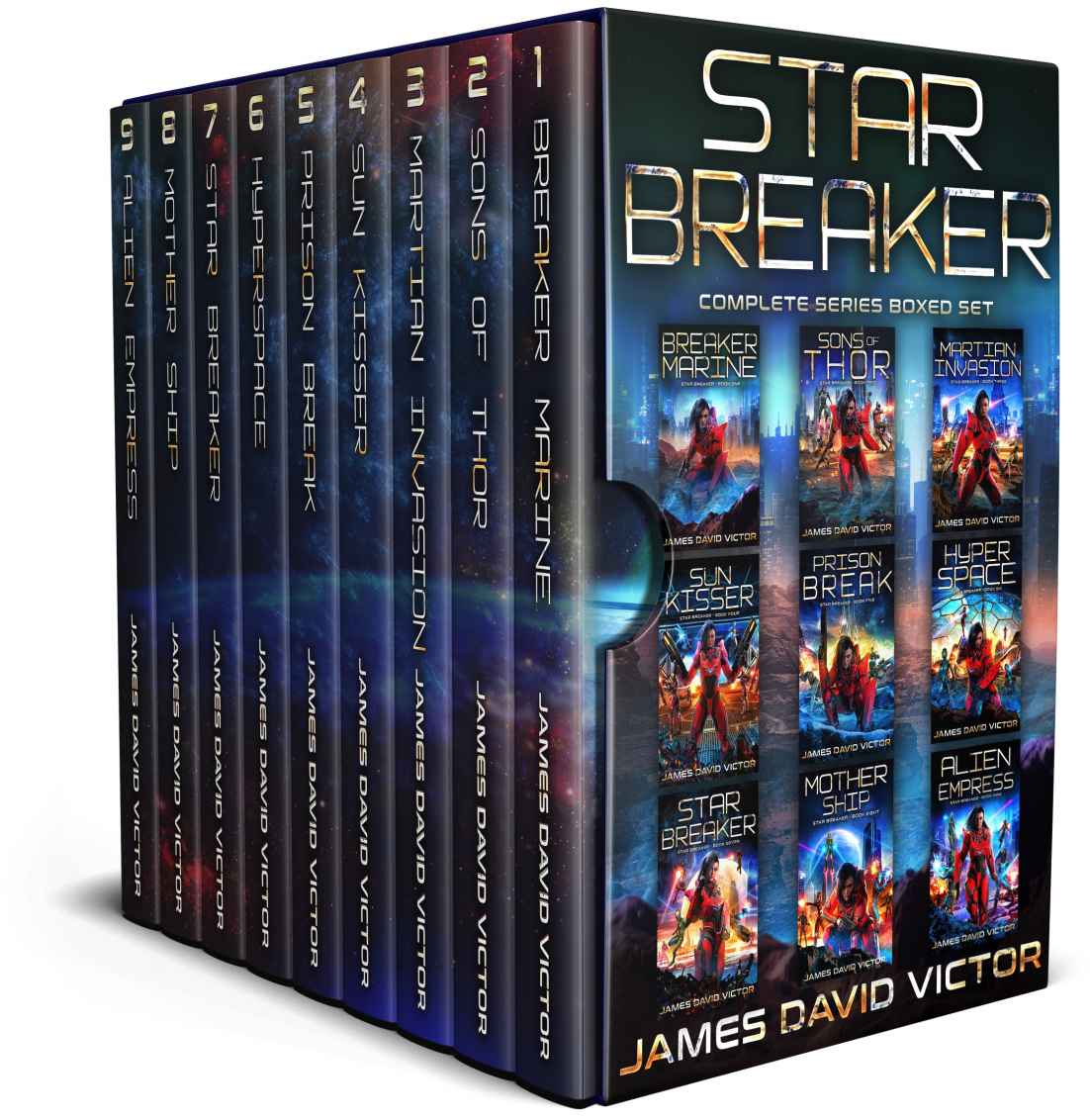 Star Breaker Complete Series Boxed Set James David Victor
