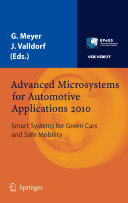 Advanced Microsystems For Automotive Applications 2010 Smart Systems For Green Cars And Safe Mobility Gereon Meyer