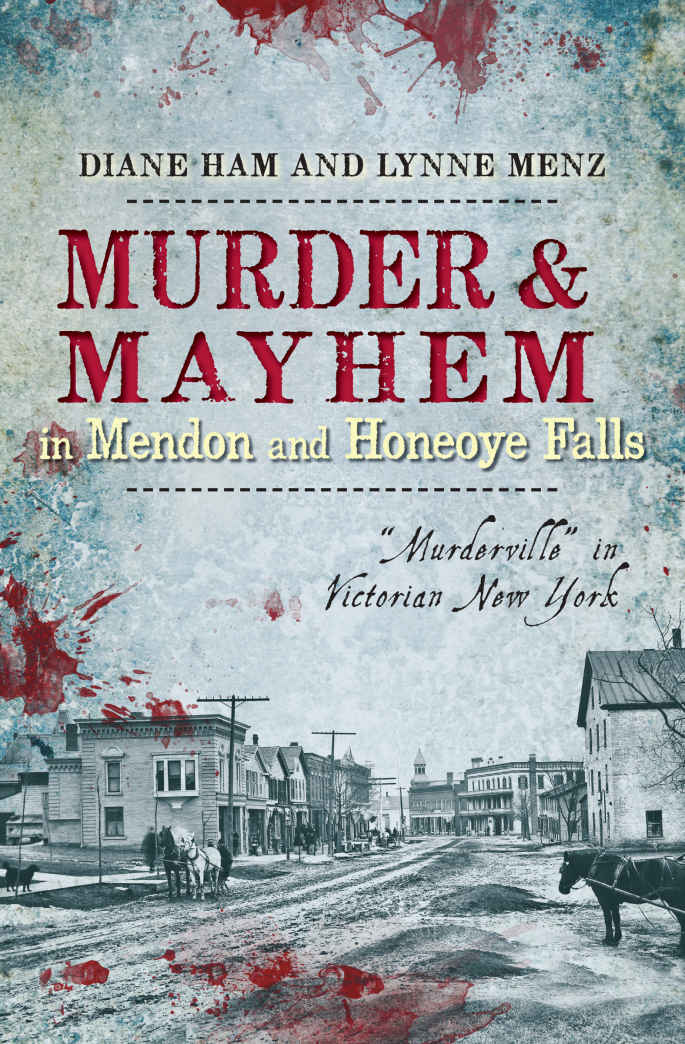 Murder Mayhem In Mendon And Honeoye Falls Murderville In Victorian New York Diane Ham Lynne Menz