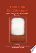 Faith In The Enlightenment The Critique Of The Enlightenment Revisited Lieven Boeve