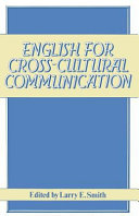 English For Crosscultural Communication L Smith