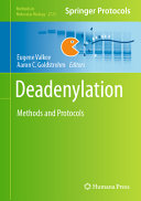 Deadenylation Methods And Protocols Eugene Valkov Aaron C Goldstrohm