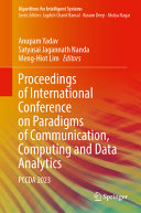 Proceedings Of International Conference On Paradigms Of Communication Computing And Data Analytics Pccda 2023 Anupam Yadav