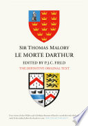 Le Morte Darthur The Original Text Edited From Winchester Manuscript And Caxtons More Darthur Sir Thomas Malory