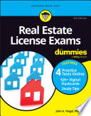 Real Estate License Exams For Dummies 5th John A Yoegel