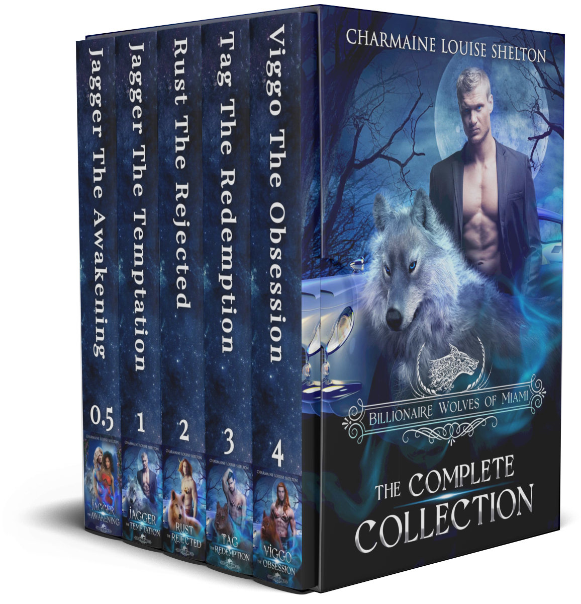Billionaire Wolves Of Miami The Complete Collection A Wolf Shifter Paranormal Romance Collection Billionaire Wolves Series Charmaine Louise Shelton
