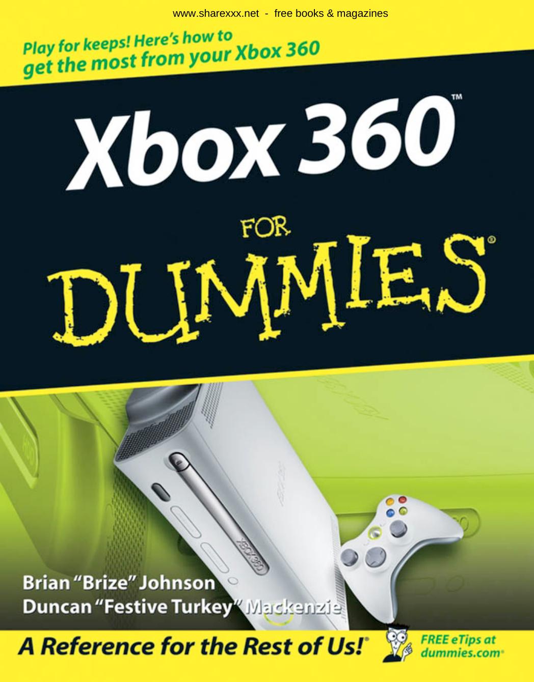 Xbox 360 For Dummies 1st Brian Johnson Duncan Mackenzie