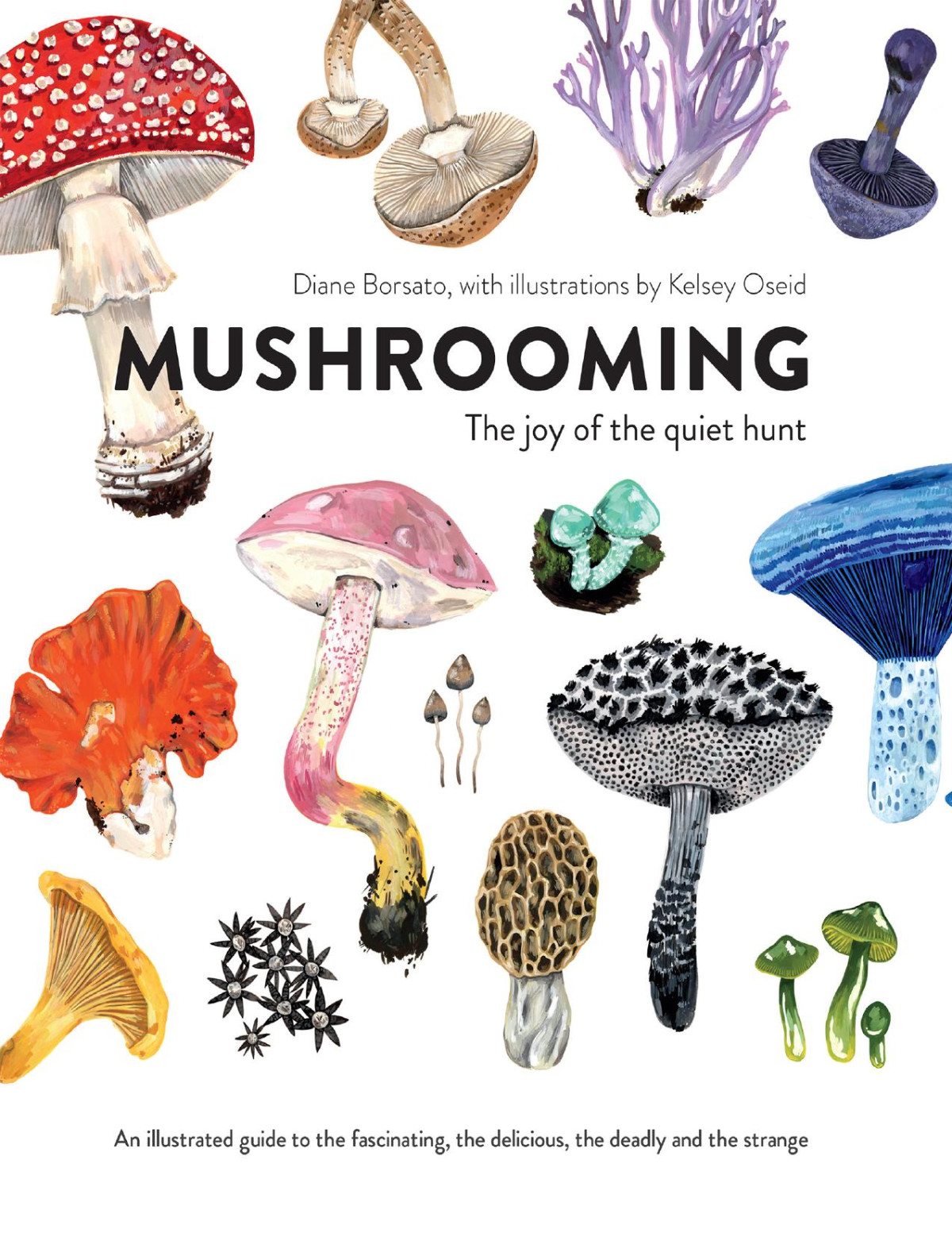 Mushrooming An Illustrated Guide To The Fascinating The Delicious The Deadly And The Strange Diane Borsato