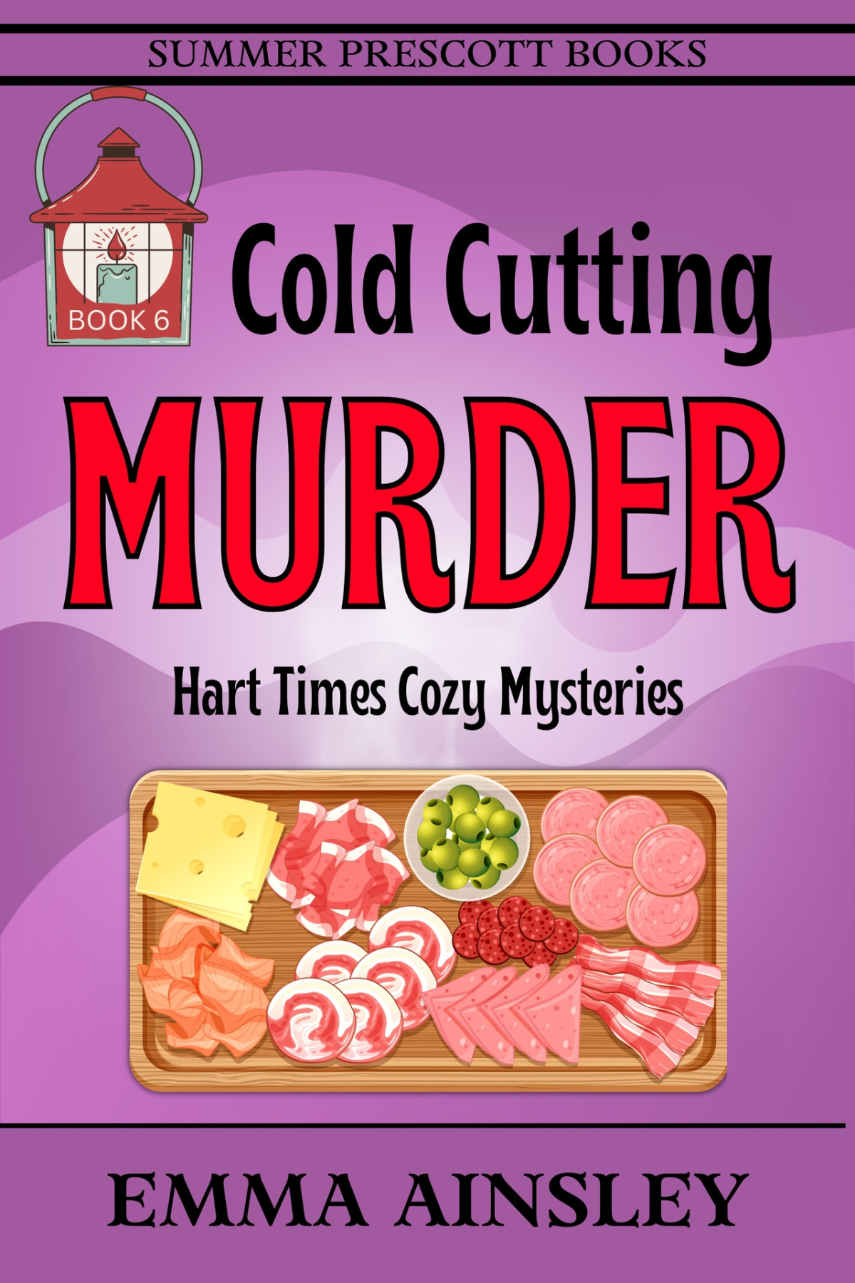 Cold Cutting Murder Hart Times Cozy Mystery 6 Kindle Emma Ainsley