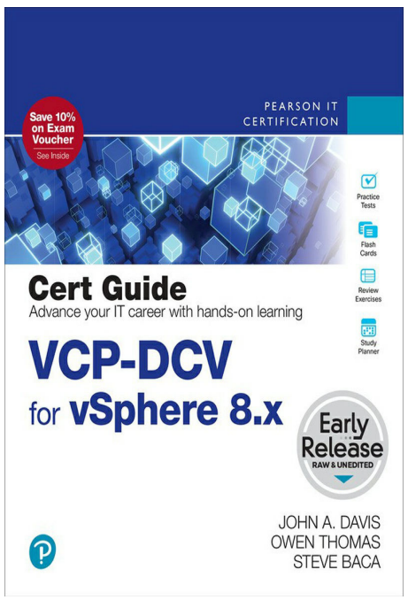 Vcpdcv For Vsphere 8x Official Cert Guide 5th John A Davis