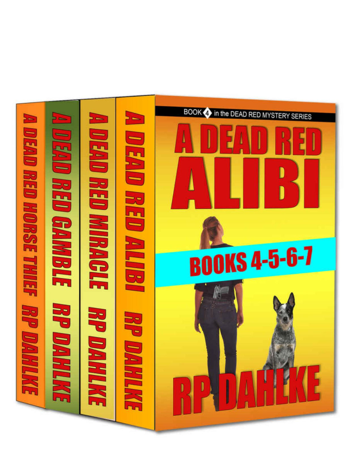 The Dead Red Mystery Seriesbooks 4567 Rp Dahlke