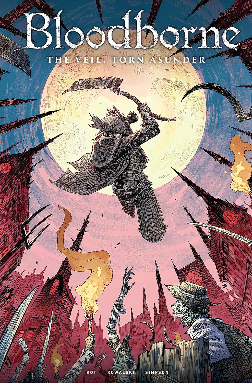 Bloodborne Vol 4 The Veil Torn Asunder Graphic Novel Ales Kot