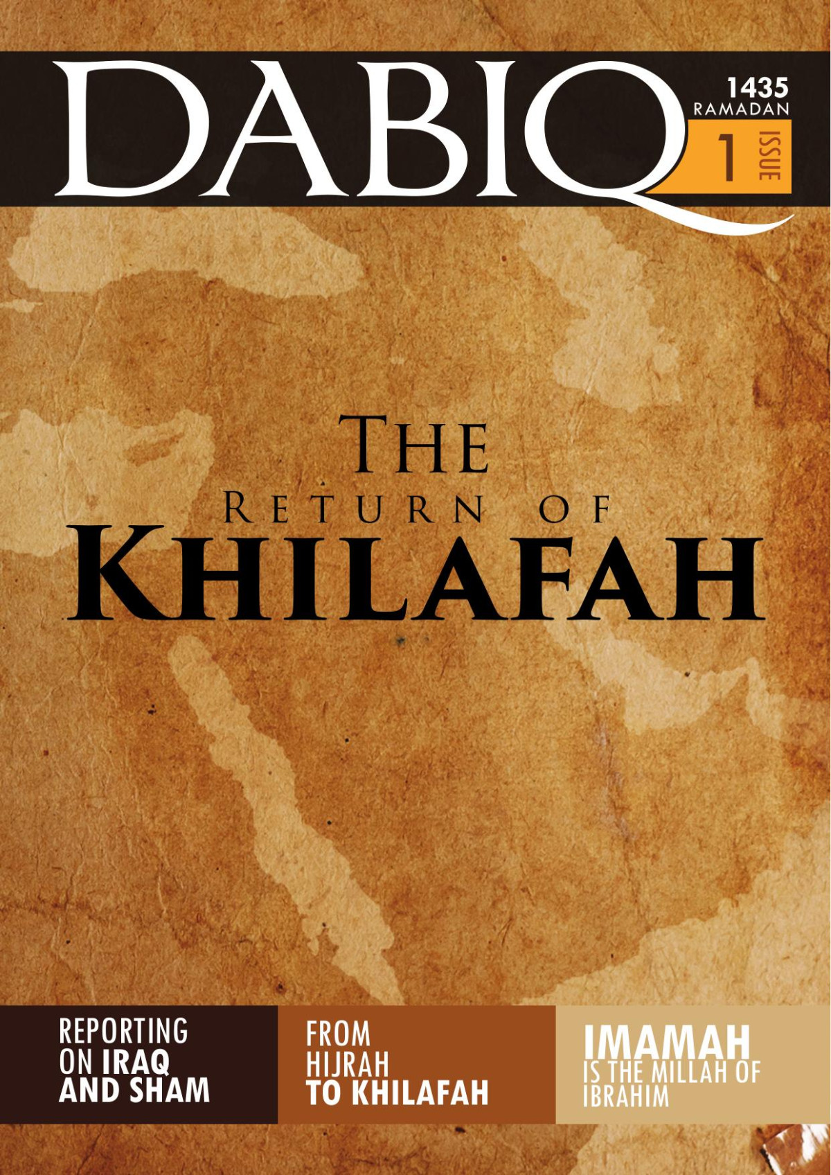 Dabiq The Return Of Khilafah Islamic State Is