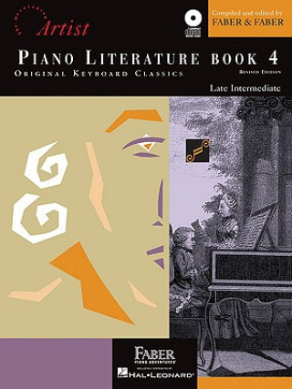 Piano Literature Book 4 Developing Artist Original Keyboard Classics Randall Faber