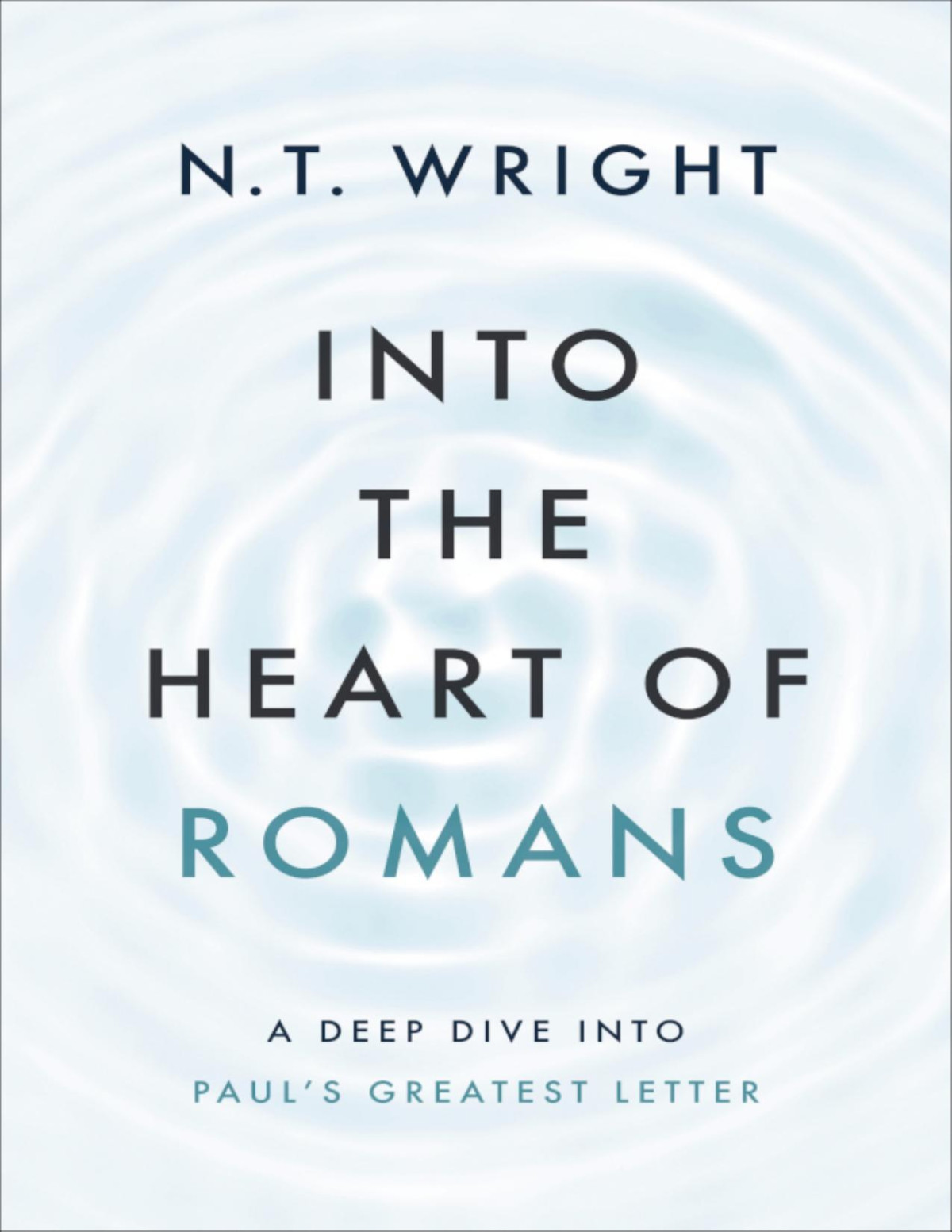 Into The Heart Of Romans N T Wright