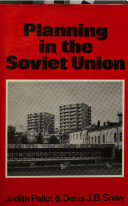 Planning In The Soviet Union Judith Pallot Taylor Francis Group