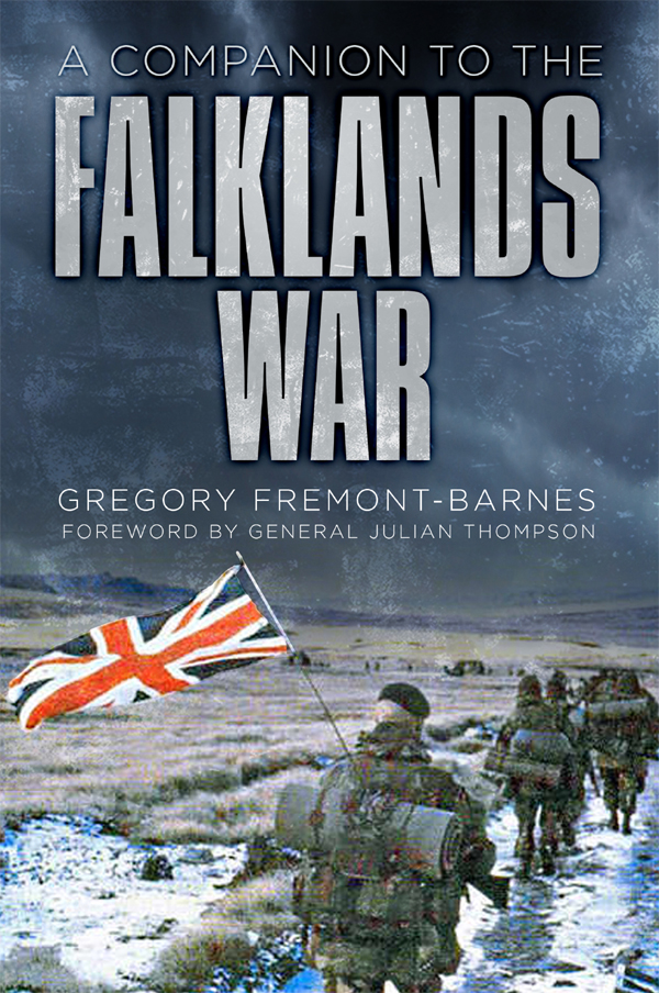 A Companion To The Falklands War Gregory Fremontbarnes