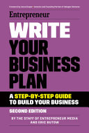 Write Your Business Plan 2nd The Staff Of Entrepreneur Media