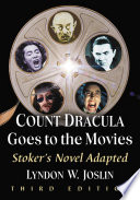 Count Dracula Goes To The Movies Stokers Novel Adapted 3rd Edition Lyndon W Joslin