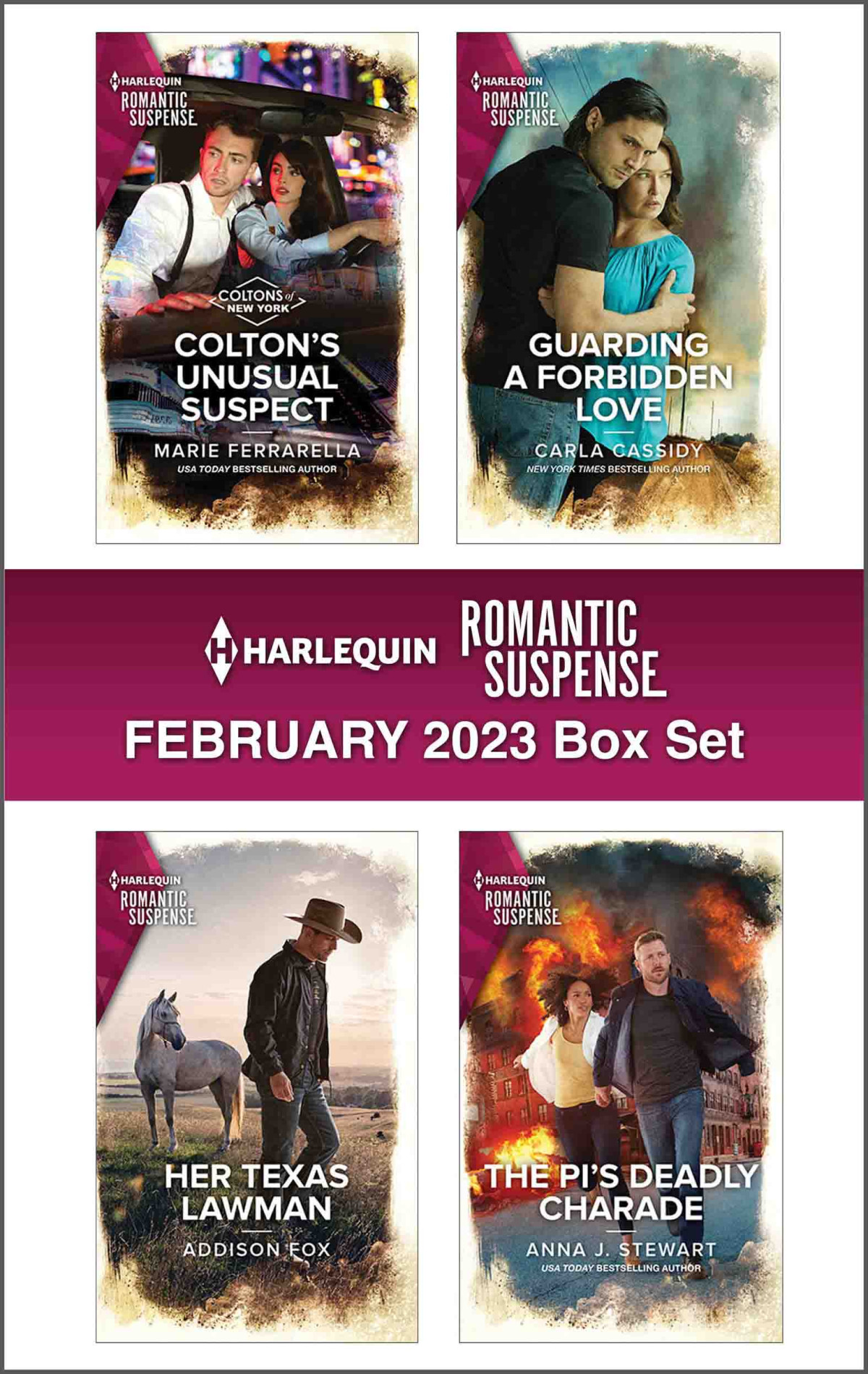Harlequin Romantic Suspense February 2023box Set Marie Ferrarella