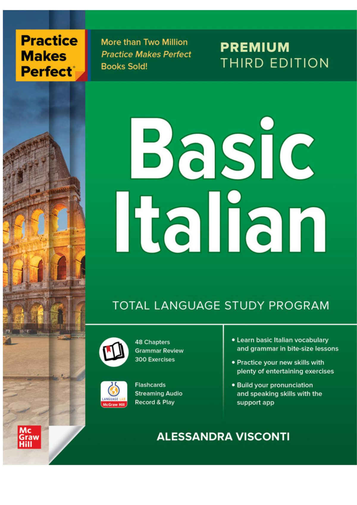 Practice Makes Perfect Basic Italian Premium Third Edition Desconocido