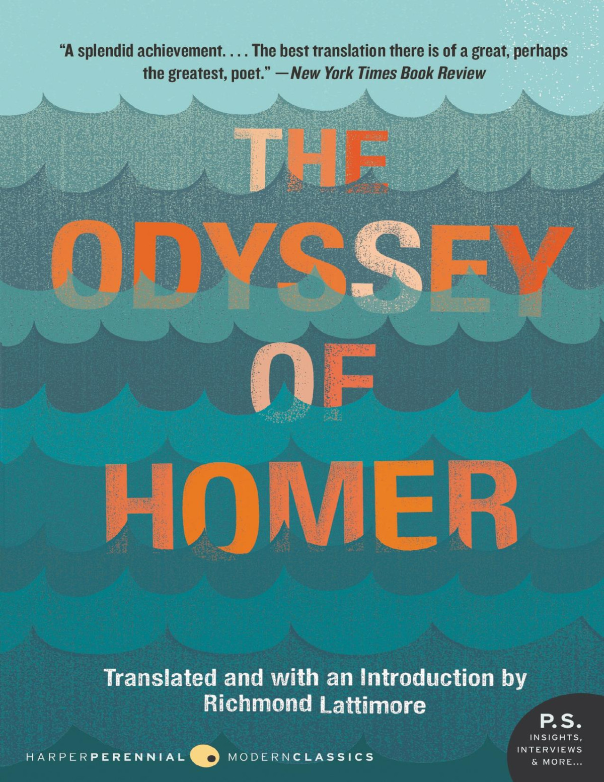 The Odyssey Of Homer Lattimore Richmond