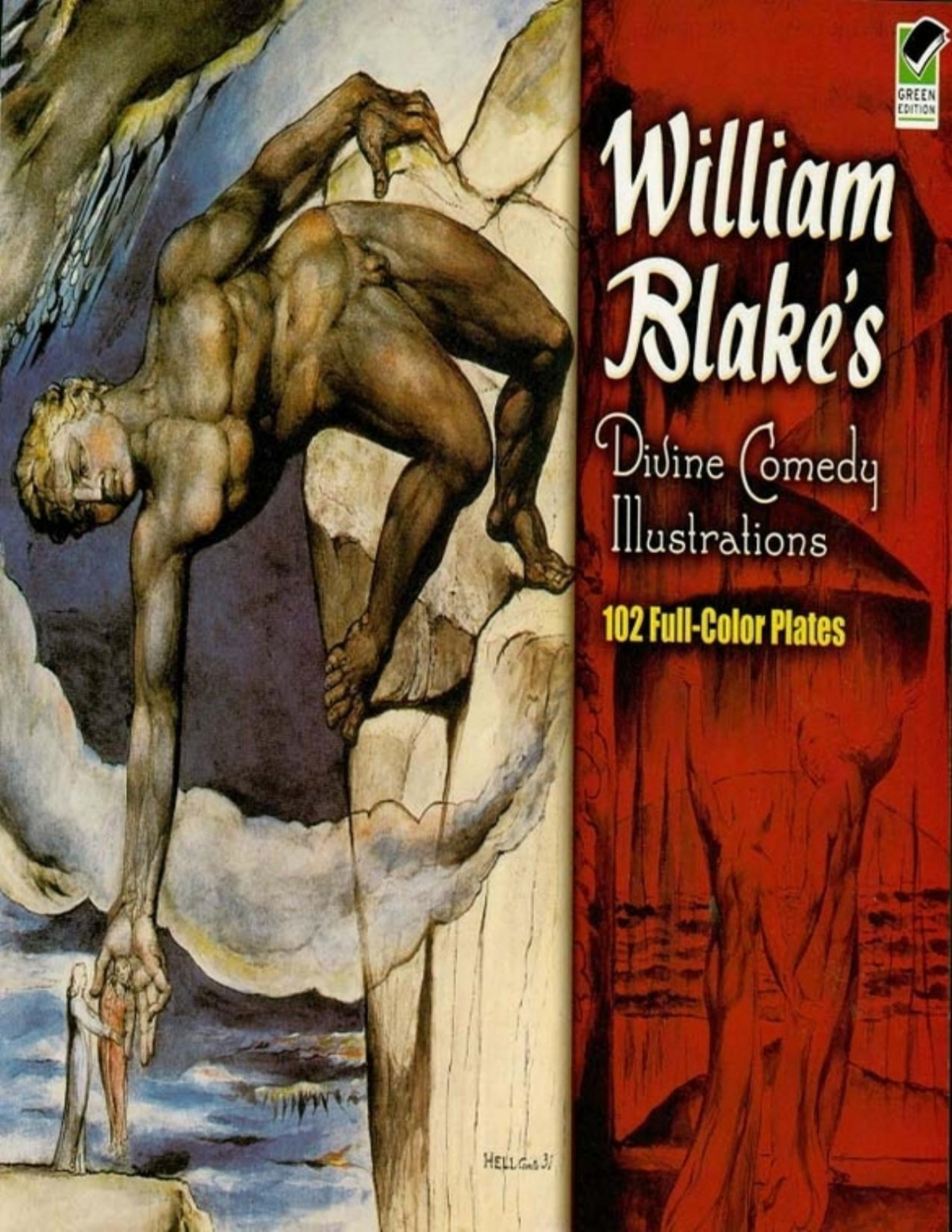 William Blakes Divine Comedy Illustrations 102 Fullcolor Plates Dover Fine Art History Of Art William Blake