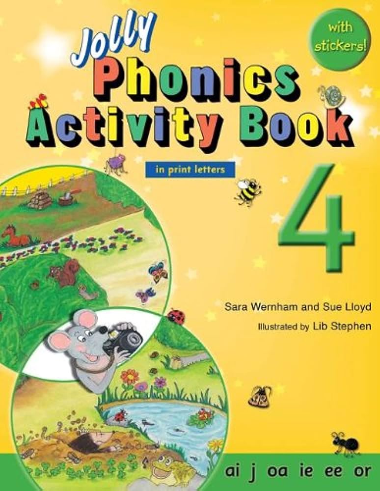 Jolly Phonics Activity Book 4 Sara Wernham Sue Lloyd