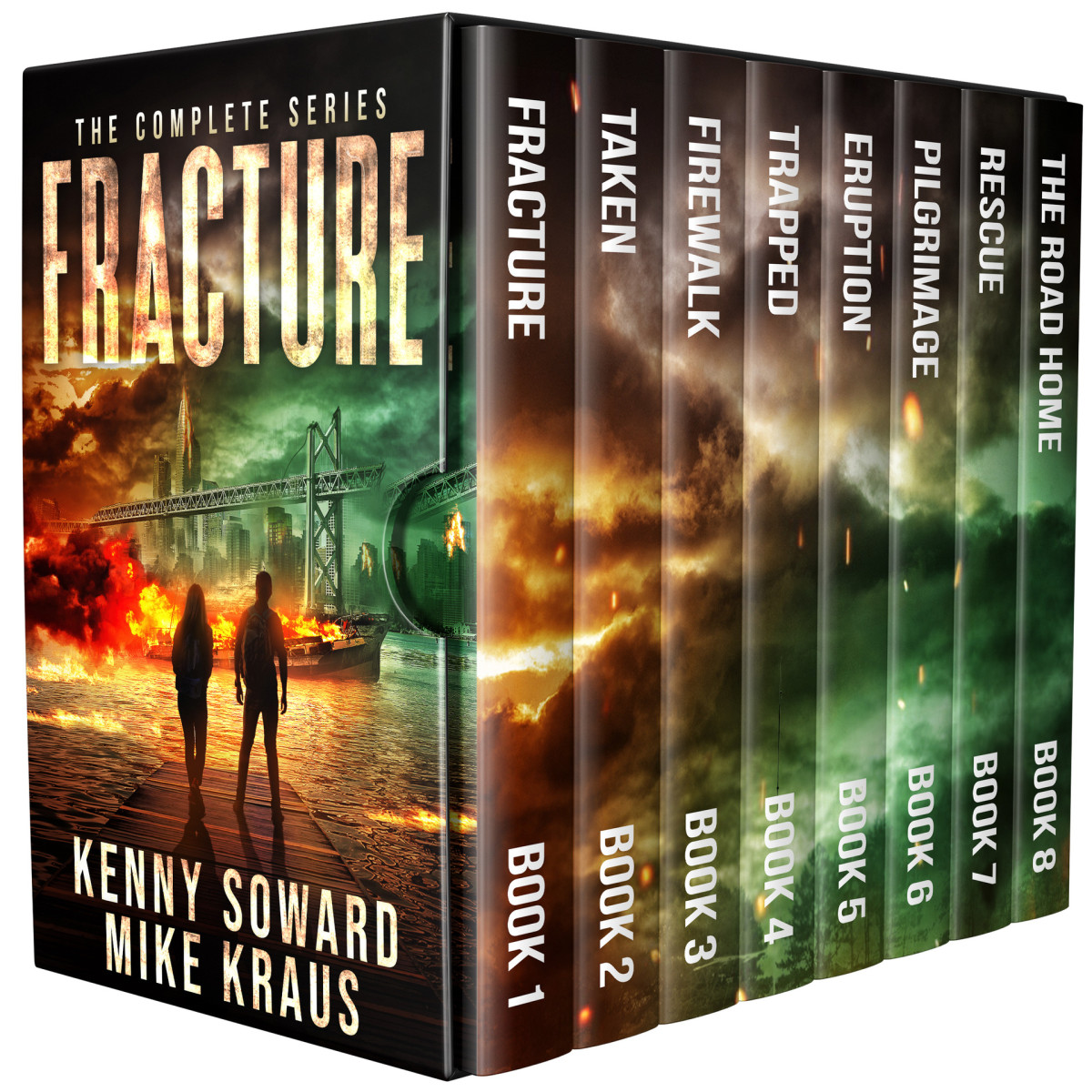 Fracture The Complete 8book Series A Thrilling Post Apocalyptic Series Kraus