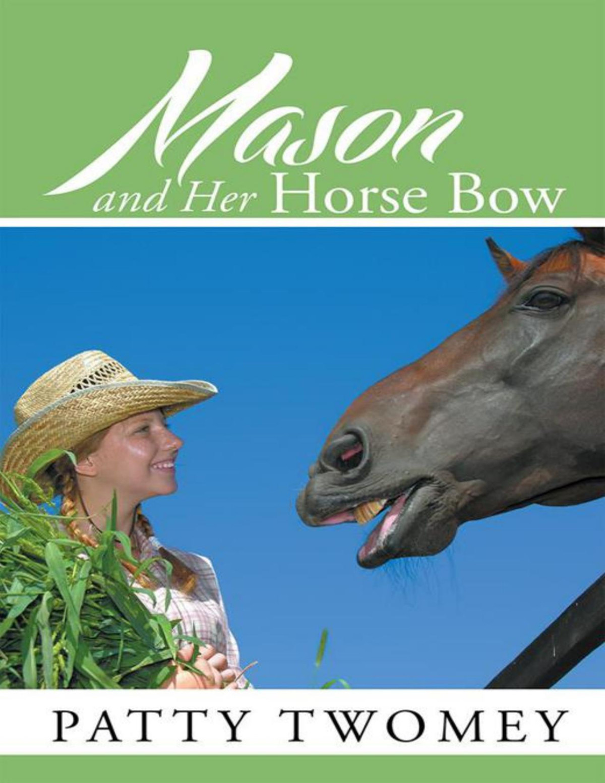 Mason And Her Horse Bow Patty Twomey