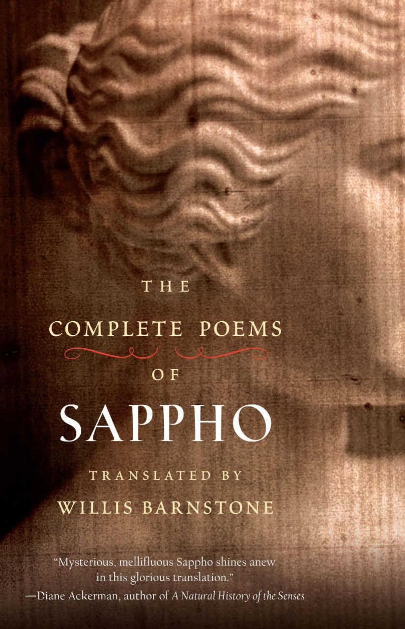 The Complete Poems Of Sappho Sappho Willis Barnstone