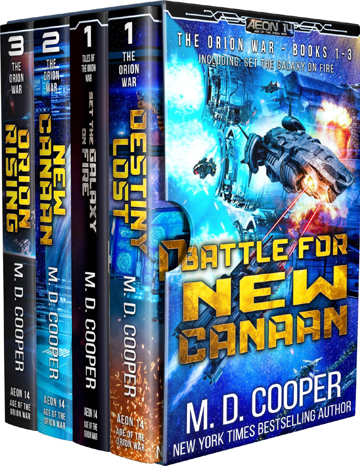 Battle For New Canaan The Orion War Books 13 M D Cooper