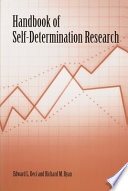 Handbook Of Selfdetermination Research Edward L Deci Richard M Ryan