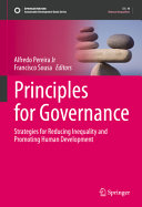 Principles For Governance Strategies For Reducing Inequality And Promoting Human Development Alfredo Pereira Jr