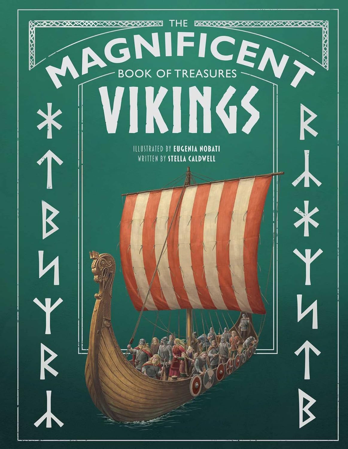 The Magnificent Book Of Treasures Vikings Stella Caldwell