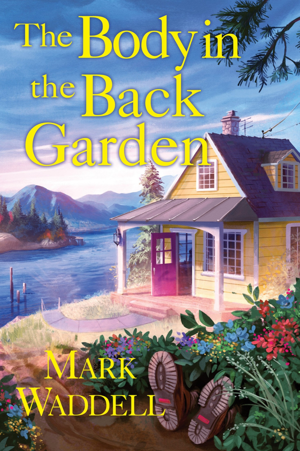The Body In The Back Garden Crescent Cove Mystery 1 1st Edition Mark Waddell