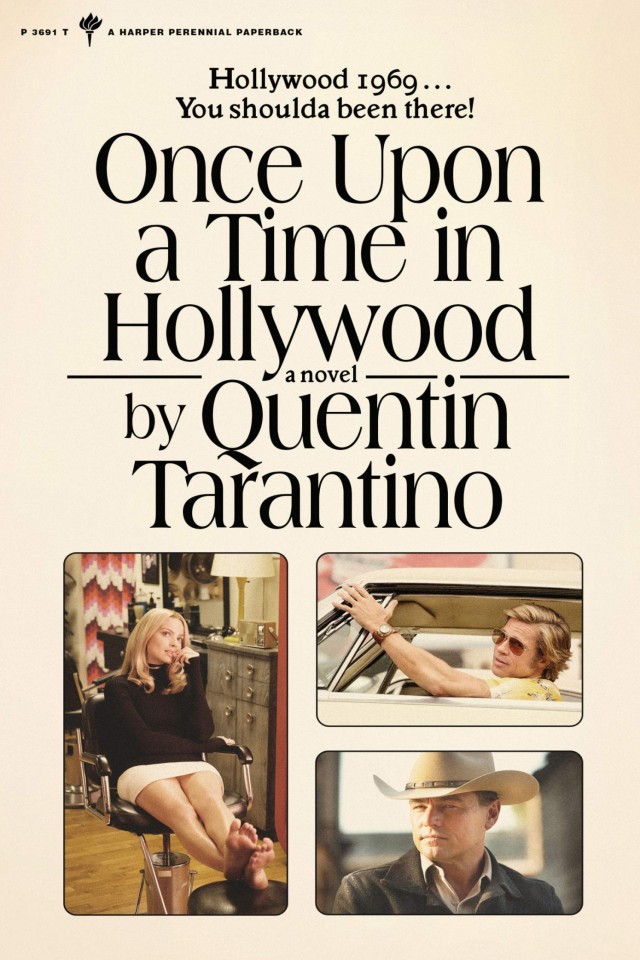 Once Upon A Time In Hollywood A Novel Quentin Tarantino