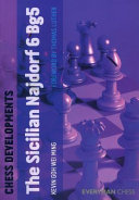 Chess Developments The Sicilian Najdorf 6 Bg5 1st Edition Kevin Goh Wei Ming