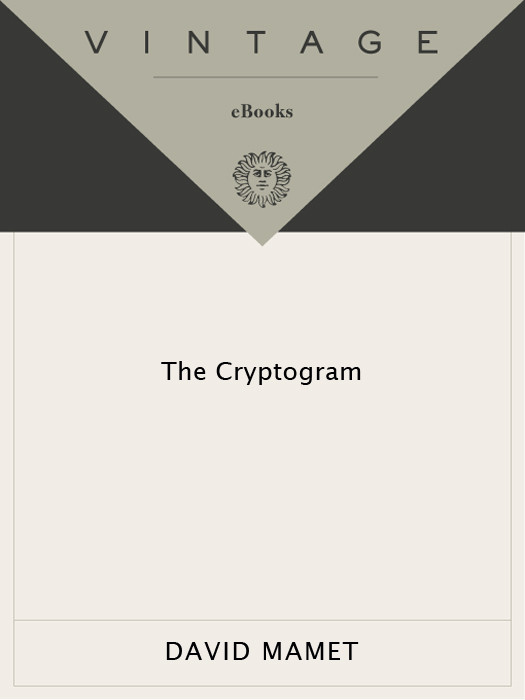 The Cryptogram David Mamet