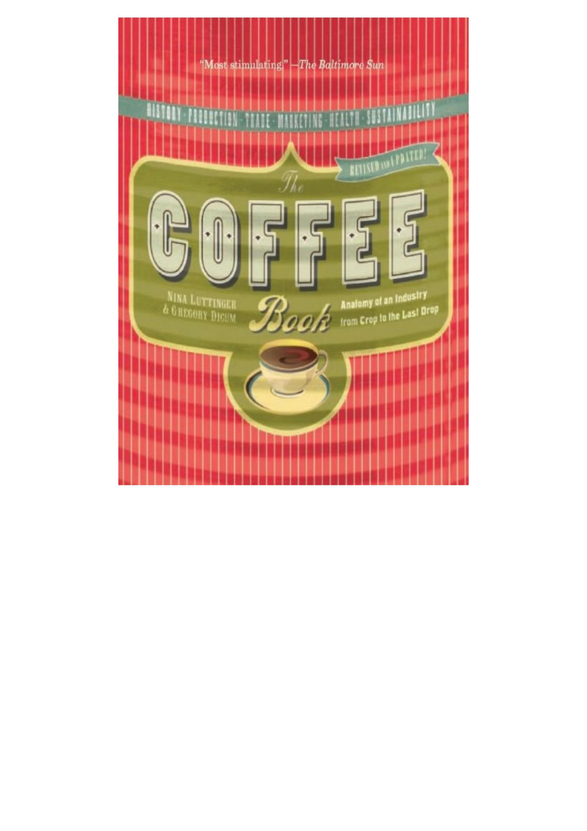 The Coffee Book Nina Luttinger