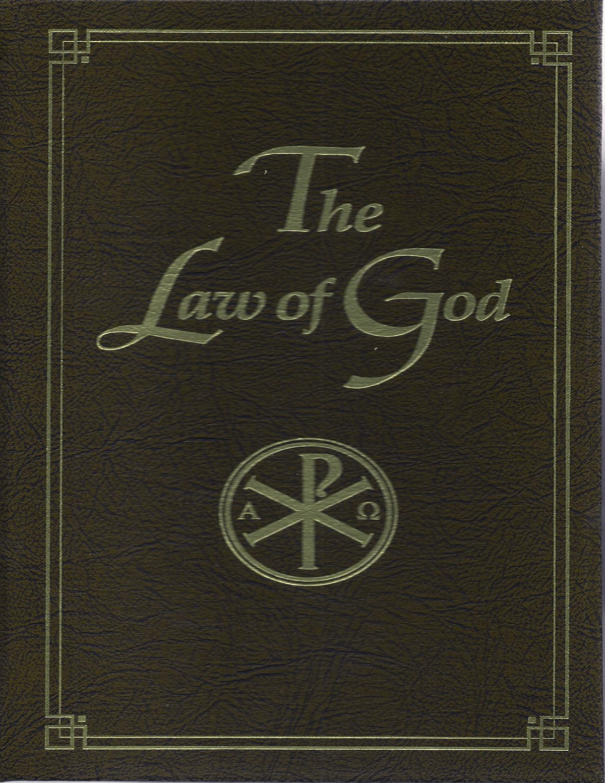 The Law Of God Seraphim Slobodskoy