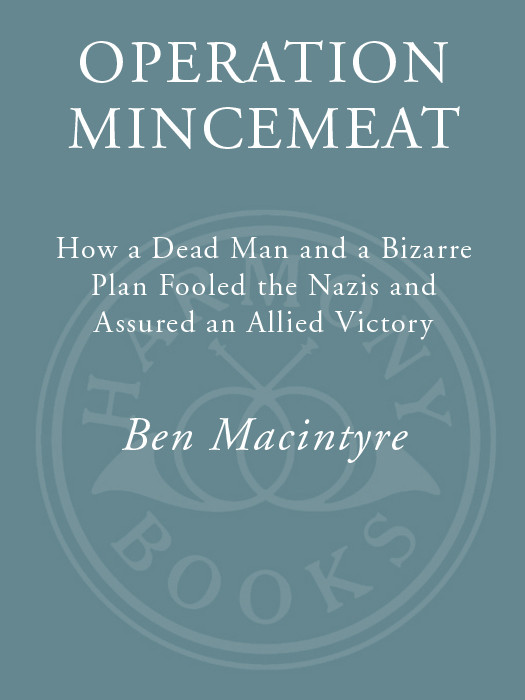 Operation Mincemeat Ben Macintyre