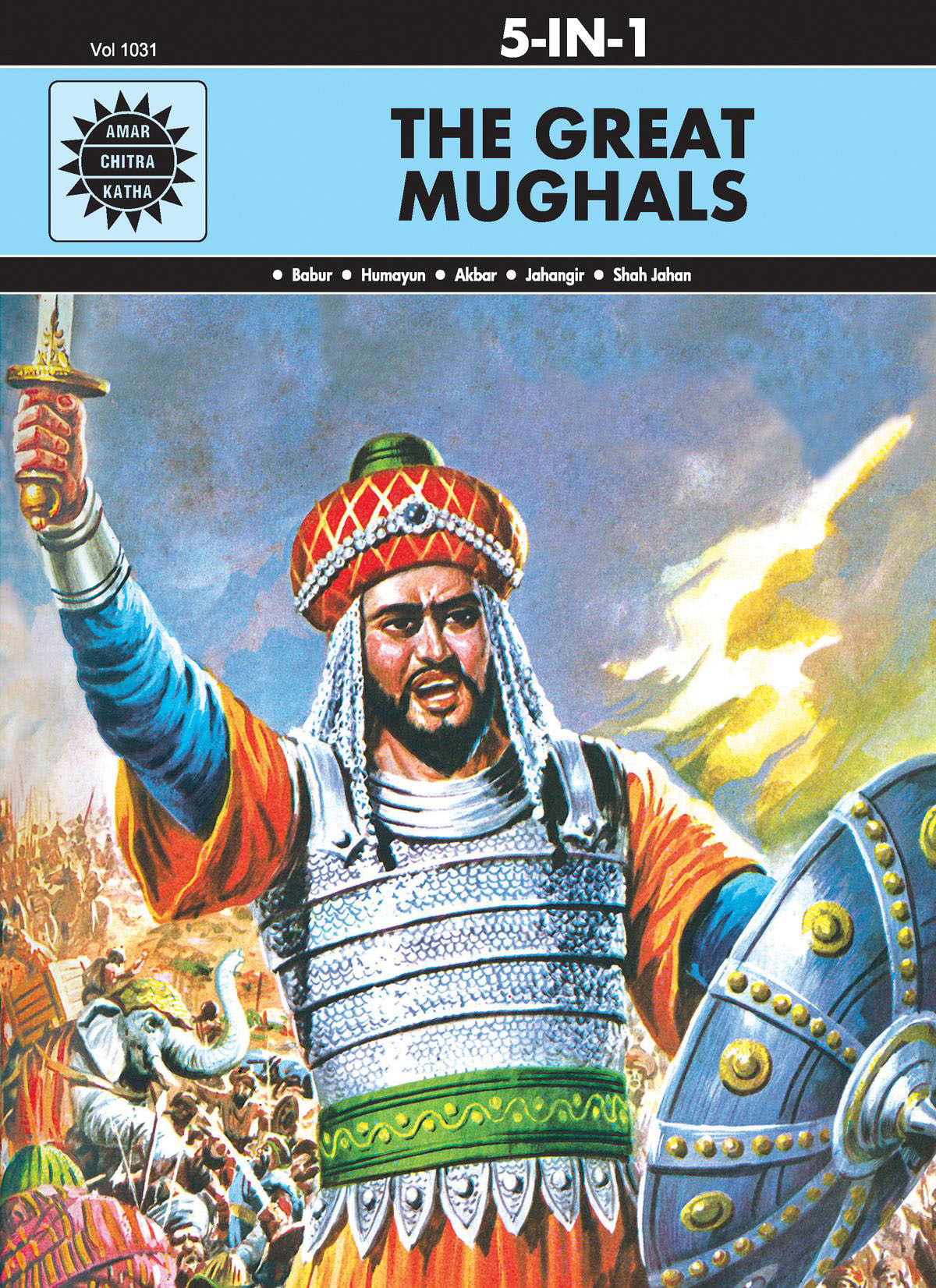 The Great Mughals 5 In 1 Amar Chitra Katha Anant Pai
