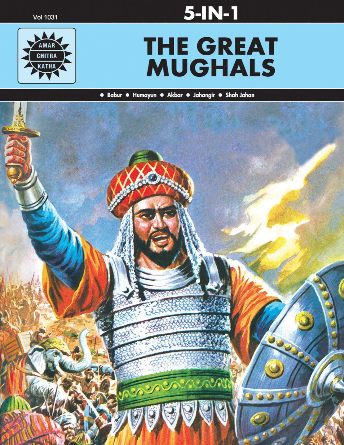 The Great Mughals 5 In 1 Amar Chitra Katha Anant Pai