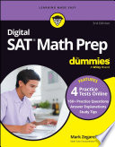 Digital Sat Math Prep For Dummies 3rd Mark Zegarelli