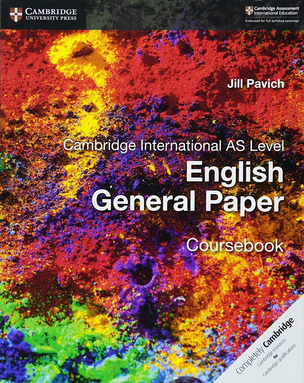 Cambridge International As Level English General Paper Coursebook Jill Pavich