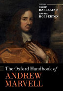 The Oxford Handbook Of Andrew Marvell Martin Dzelzainis Edward Holberton Eds