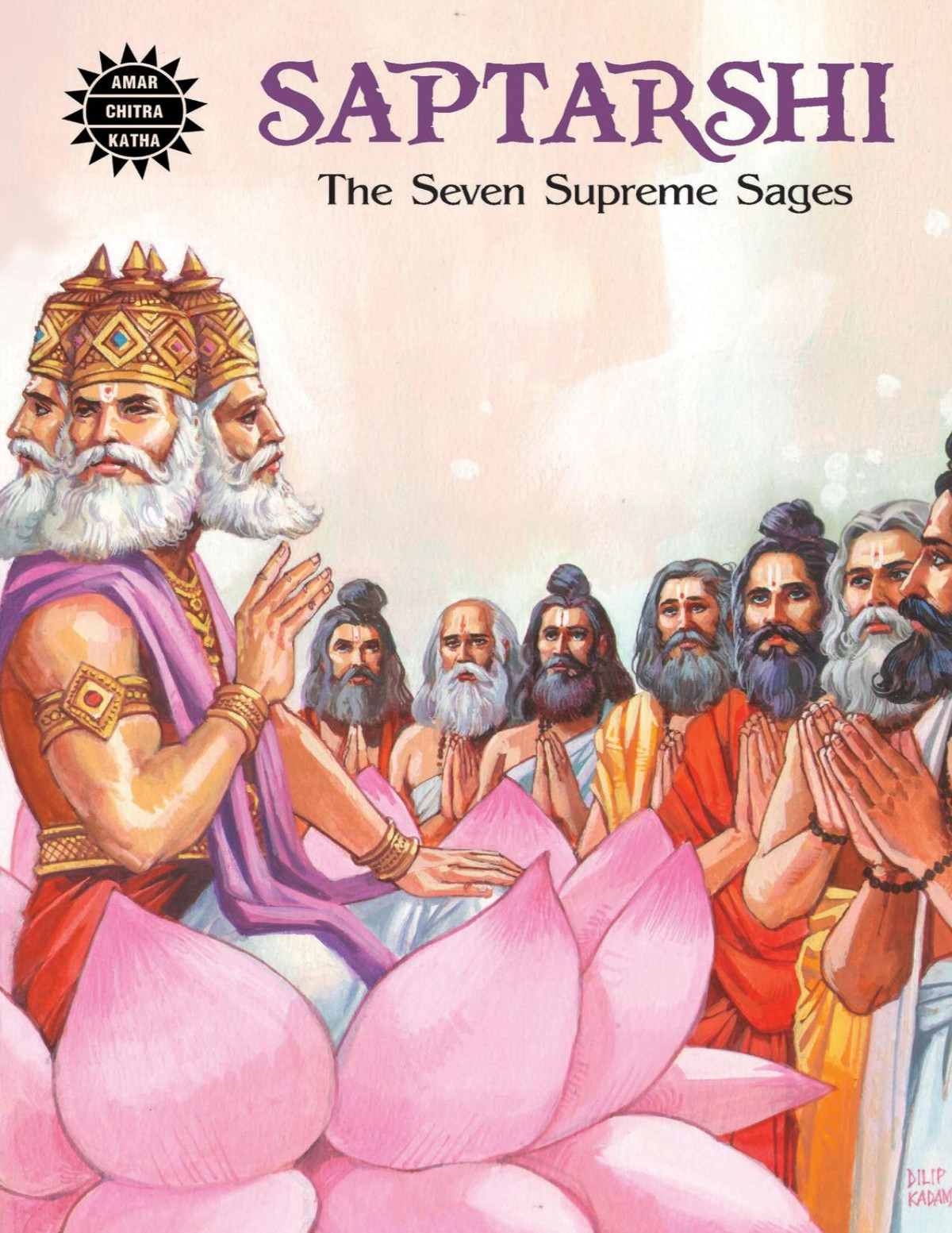 Saptarshi The Seven Supreme Sages Amar Chitra Katha Vanishree Mahesh