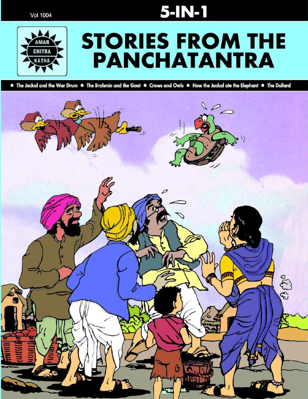 Stories From The Panchatantra 5 In 1 Amar Chitra Katha Anant Pai