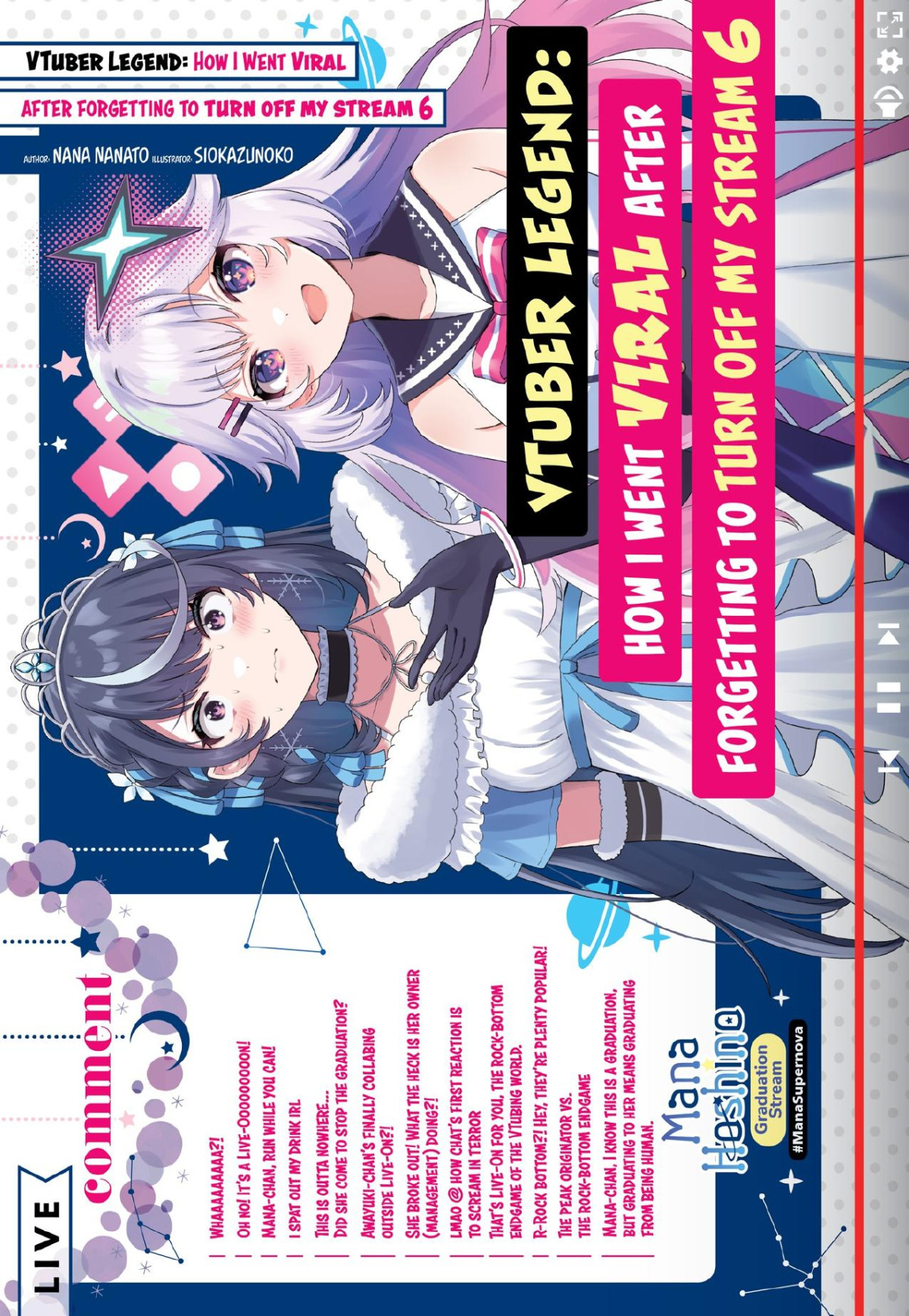 Vtuber Legend How I Went Viral After Forgetting To Turn Off My Stream Volume 6 Nana Nanato